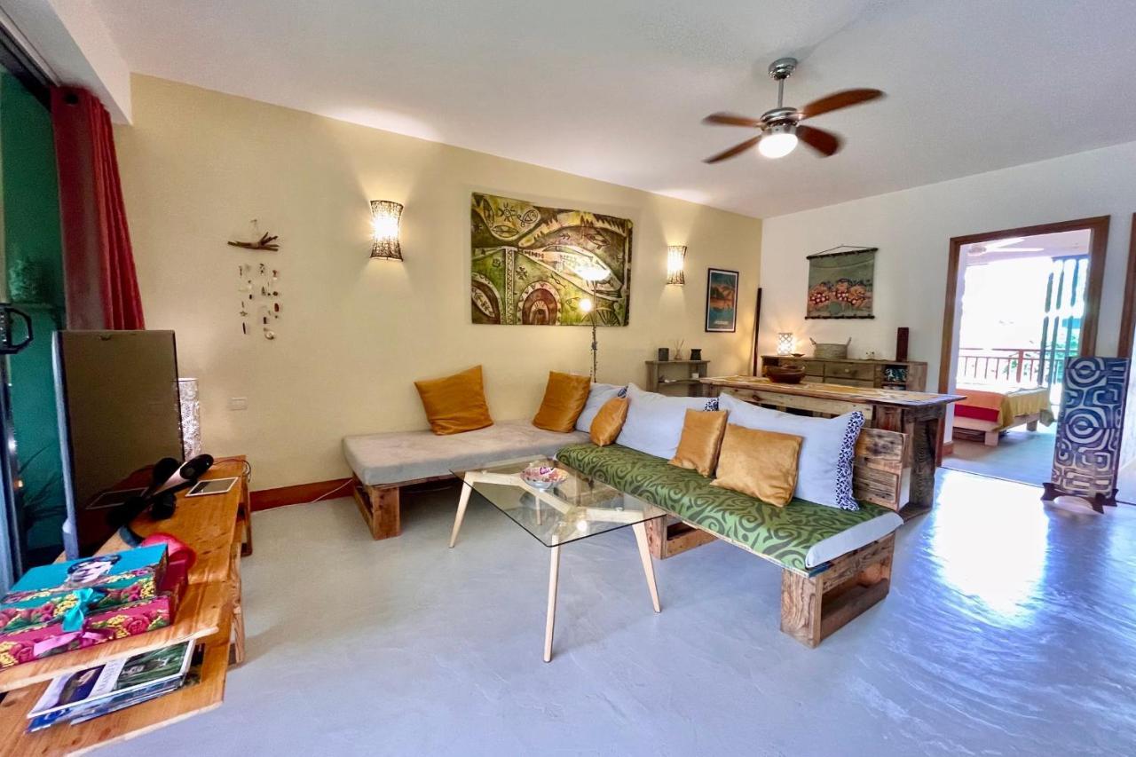 Vaiava Beach Carlton- Tahiti - Beachfront Luxury Residence & Pool - 4 Pers Punaauia  Eksteriør bilde