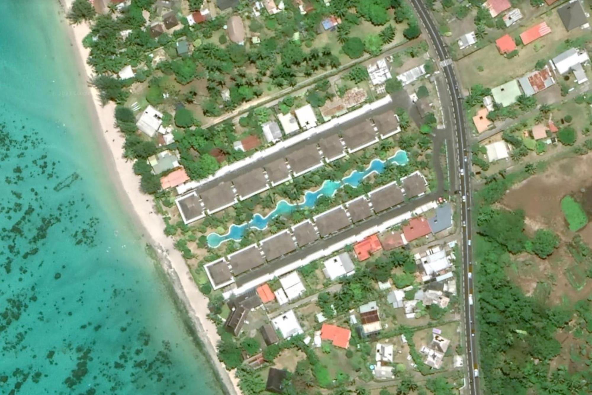 Vaiava Beach Carlton- Tahiti - Beachfront Luxury Residence & Pool - 4 Pers Punaauia  Eksteriør bilde